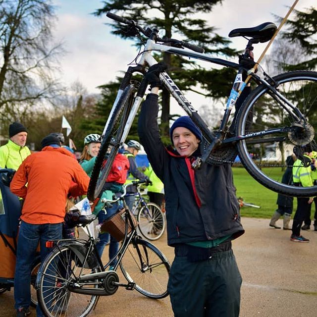 Jonathan Chilvers, Green Party Councillor and keen cyclist